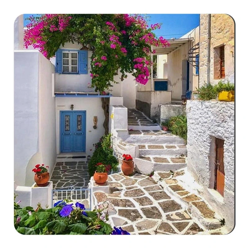 مگنت صباطرح مدل خانه مدیترانه ای کد M264