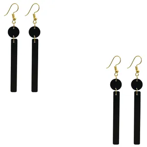 گوشواره زنانه هانستو مدل E2-042 مجموعه دو عددی