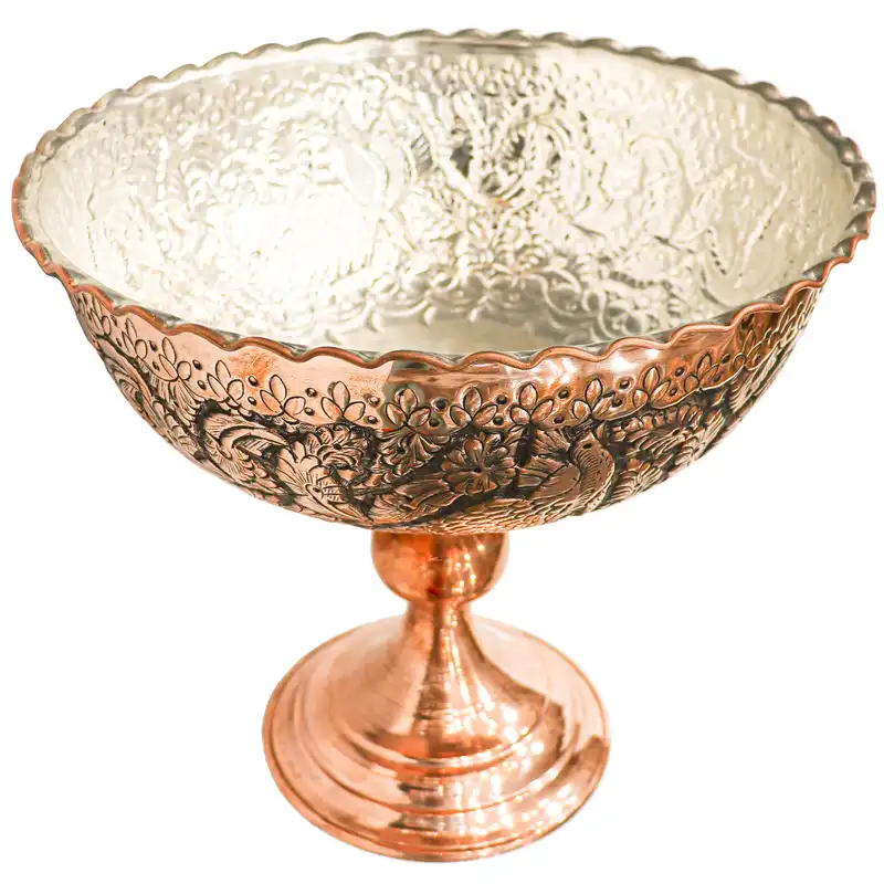 میوه خوری قلمزنی مسی کد 31