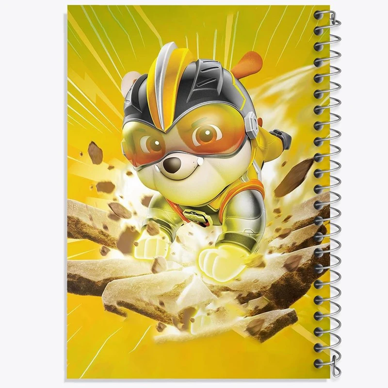 دفتر نقاشی 50 برگ خندالو مدل انیمیشن سگ های نگهبان کد 26943