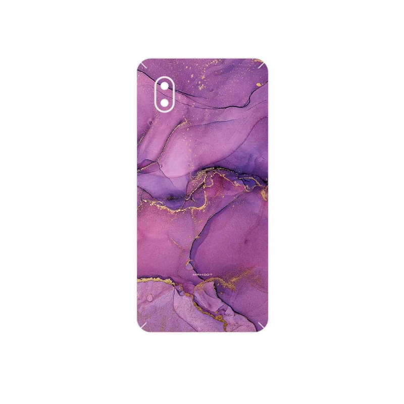 برچسب پوششی ماهوت مدل Purple Marble مناسب برای گوشی موبایل سامسونگ Galaxy A01 Core