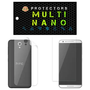 Multi Nano X-SFT Screen Protector For htc Desire 620 with back skin