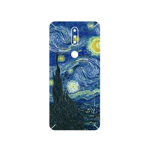 MAHOOT The Starry Night of van Gogh Cover Sticker for Nokia 2.4