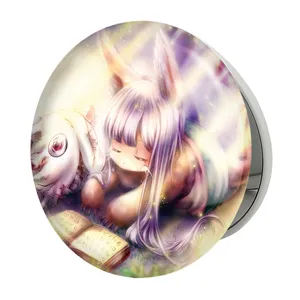 آینه جیبی خندالو طرح ناناچی انیمه ساخته شده در پرتگاه مدل تاشو کد 24354 