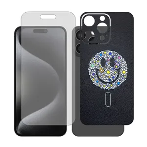 Glass Together model transparent screen protector Suitable for Apple iPhone 16 Pro Max mobile phone with back cover sticker