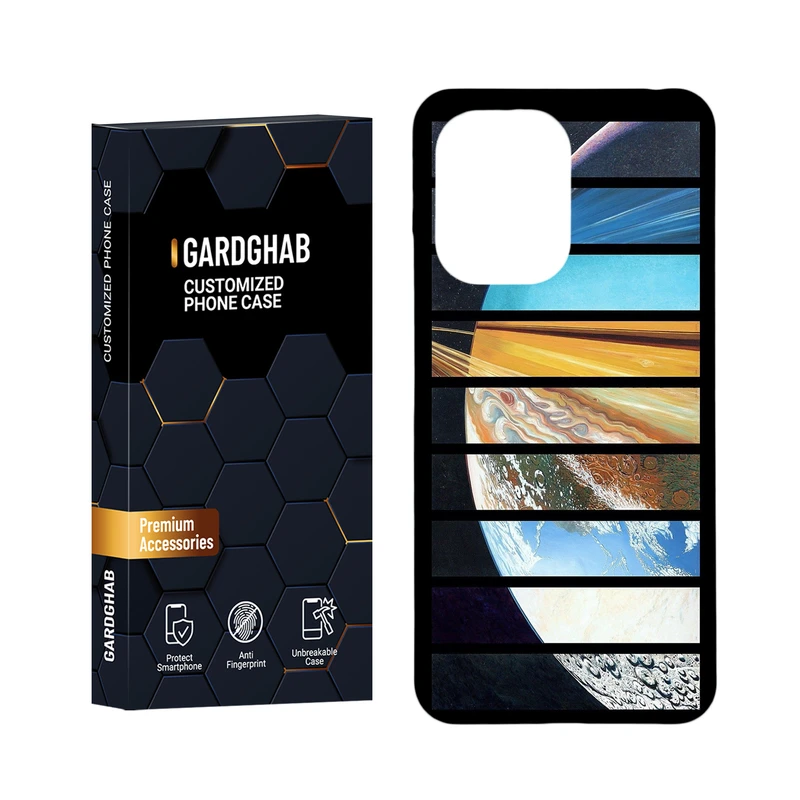 کاور گارد قاب مدل کهکشان مناسب برای گوشی موبایل شیائومی Redmi 13C 4G / Poco C65