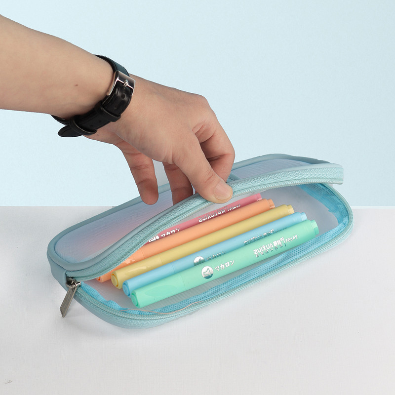 جامدادی کیفت مدل شفاف پاستلی