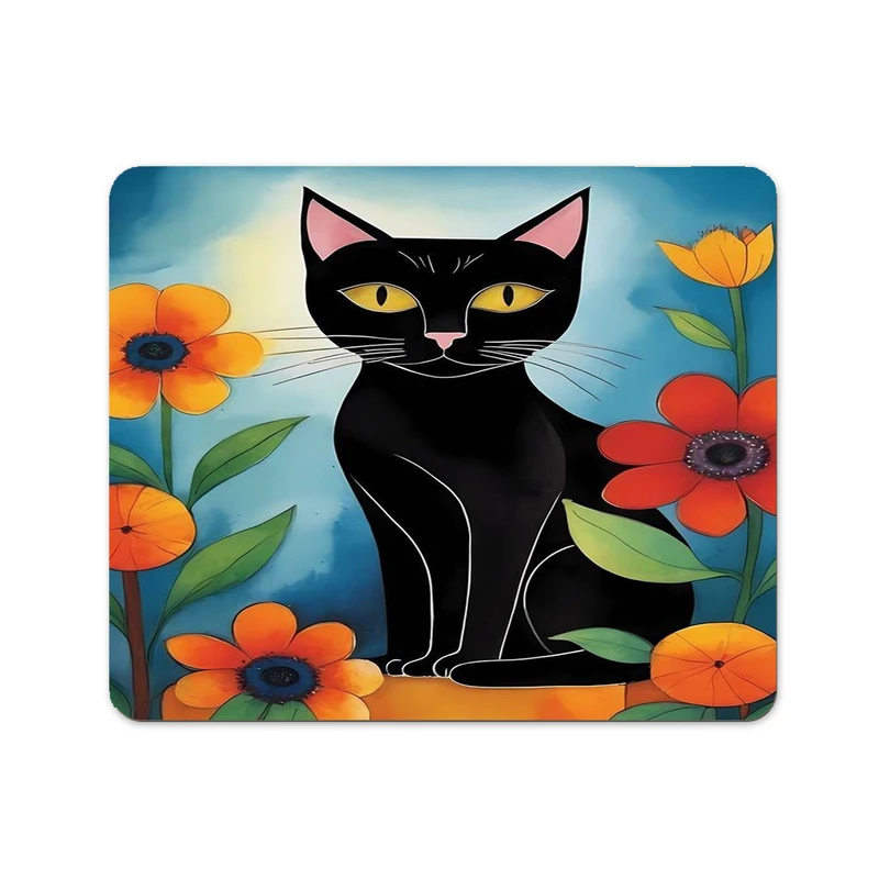 ماوس پد مدل گربه سیاه کد 120