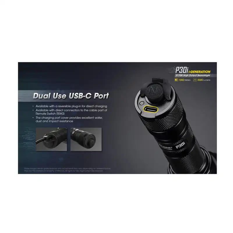 چراغ قوه نایت کر مدل P30I KIT