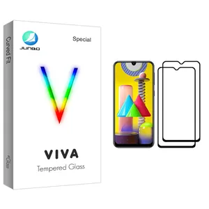 Junbo Viva Glass Screen Protector For Samsung Galaxy M31 Prime Pack Of 2