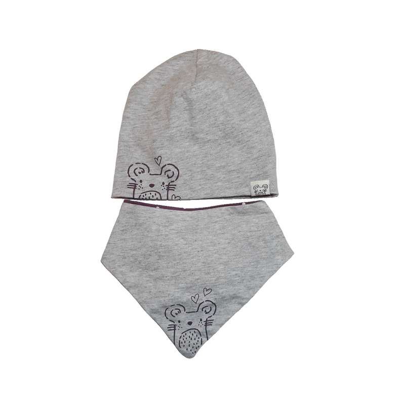ست کلاه و شال گردن نوزادی ارنستینگس فمیلی کد 1885