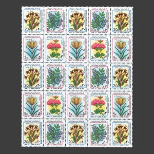 تمبر یادگاری مدل نوروز باستانی مجموعه 25 عددی 