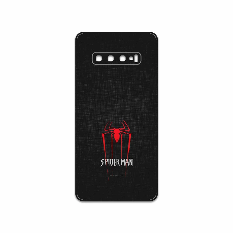برچسب پوششی ماهوت مدل Spider-Man مناسب برای گوشی موبایل سامسونگ Galaxy S10 Plus
