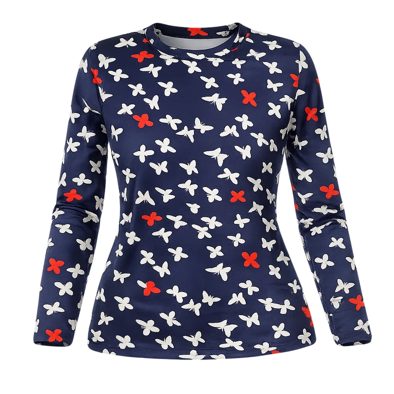 تی‌شرت آستین بلند زنانه مدل آینوش کد 10