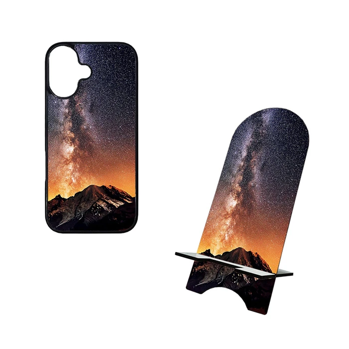 کاور گالری وبفر طرح شب مناسب برای گوشی موبایل اپل iphone 17 به همراه استند