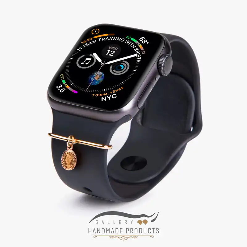 آویز ساعت طلا 18 عیار زنانه ریسه گالری مدل الیزابت کد 2017