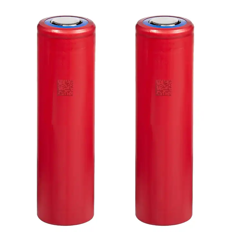 باتری لیتیوم یون مدل sanyo GA 18650 ظرفیت 3500 میلی آمپر ساعت مجموعه 2 عددی