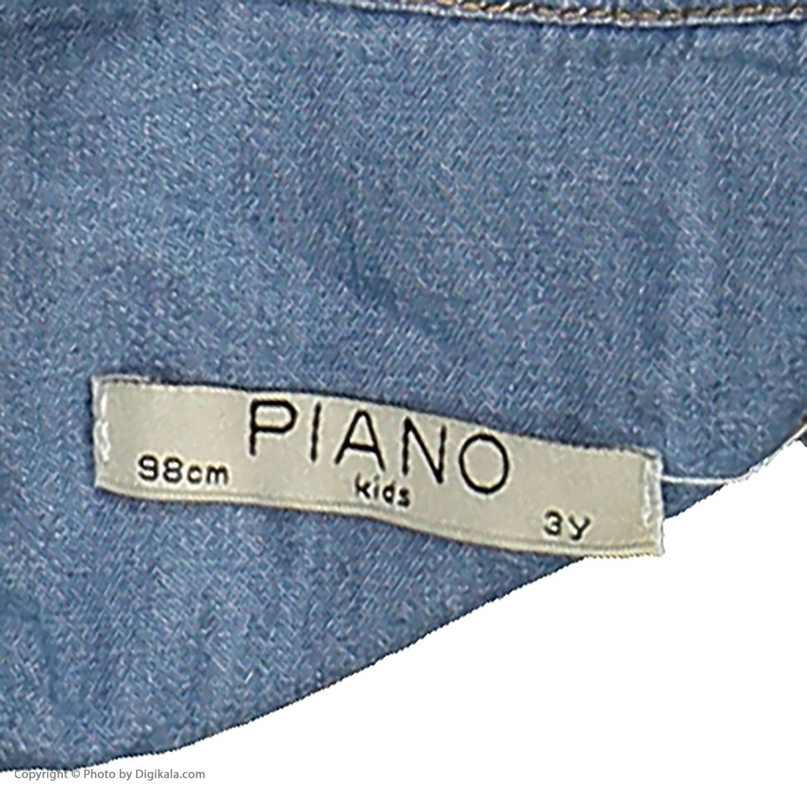 شومیز دخترانه پیانو مدل 1476-58 -  - 5