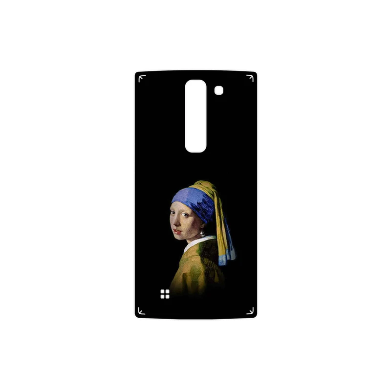 برچسب پوششی ماهوت مدل Girl with a Pearl Earring of Vermeer مناسب برای گوشی موبایل ال جی Magna