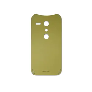 MAHOOT Matte-Gold Cover Sticker for Motorola Moto G
