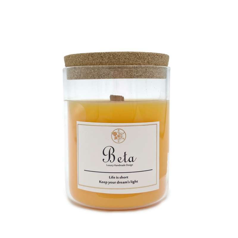 شمع لیوانی بتا مدل انبه