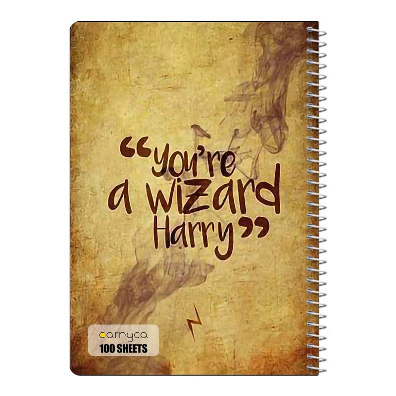 دفتر مشق 100 برگ سیمی کارنیکا طرح هری پاتر Harry Potter کد 32079