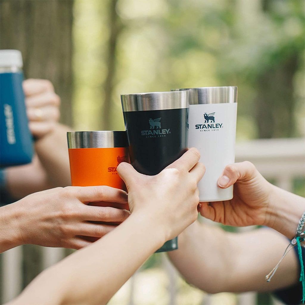 ماگ سفری استنلی مدل ADVENTURE STACKING BEER PINT کد F2022 گنجایش 0.47 لیتر -  - 5