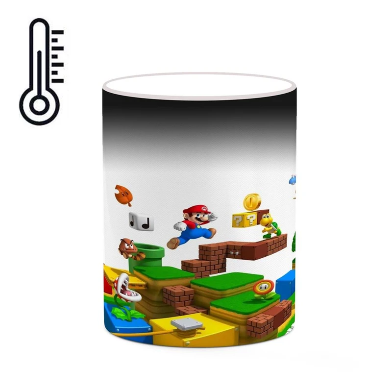 ماگ حرارتی کاکتی مدل بازی سوپر ماریو Super Mario کد mgh30551