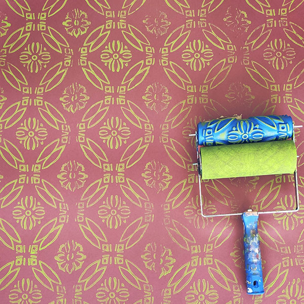 غلتک نقاشی طرح دار مدل EG153C سایز 7 اینچ غلتک نقاشی طرح دار مدل EG153C سایز 7 اینچ