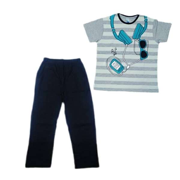 ست تی شرت و شلوار پسرانه گرییلدیز مدل اسپرت