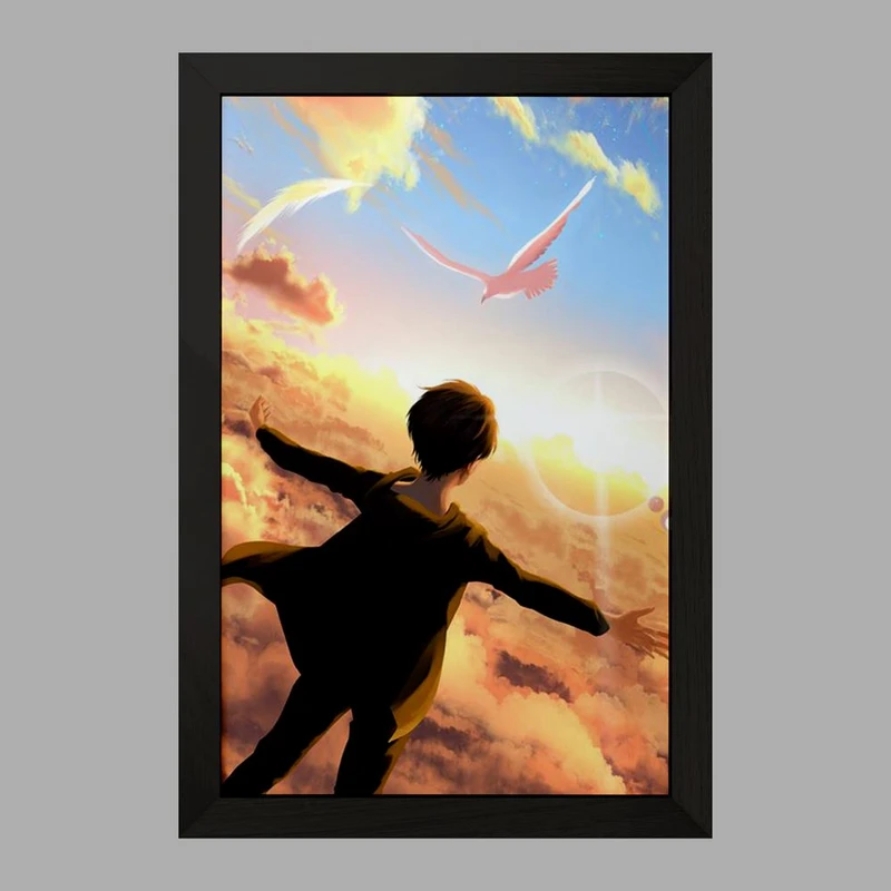 تابلو خندالو مدل ارن یگر انیمه اتک آن تایتان  کد 13247