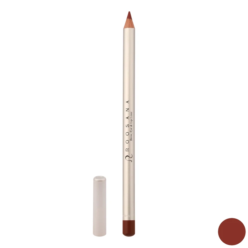 مداد لب و چشم روسانا مدل TERRACOTTA رنگ آجری شماره 119