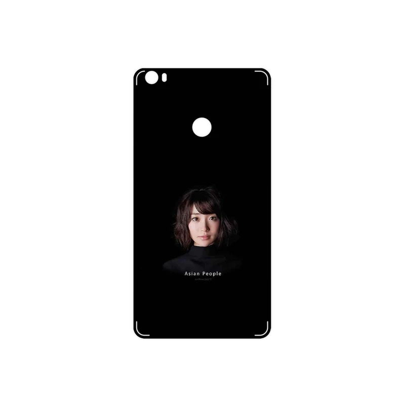 برچسب پوششی ماهوت مدل Portrait of an Asian Woman مناسب برای گوشی موبایل شیائومی Mi Max
