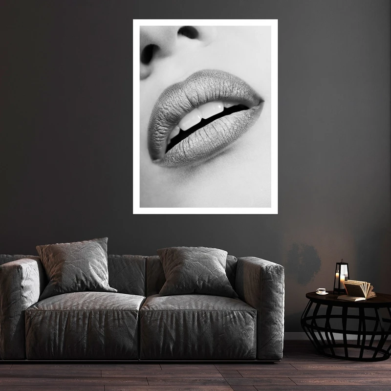 تابلو بکلیت طرح لبخند و دندانپزشکی مدل قاب شاسی W-S9354