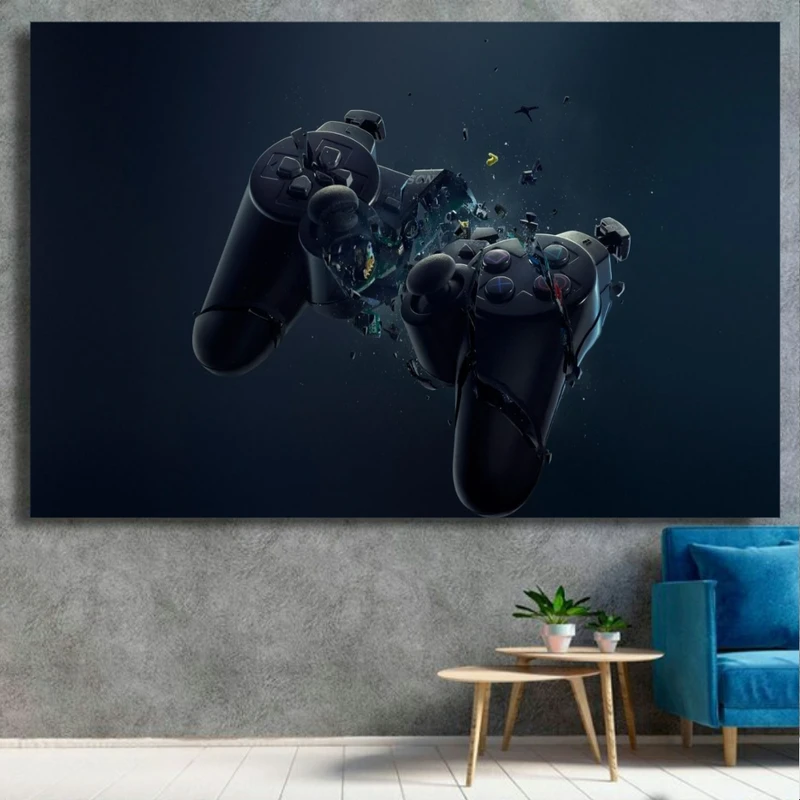 تابلو بوم طرح دسته بازی پلی استیشن PS4 مدل SDB1805