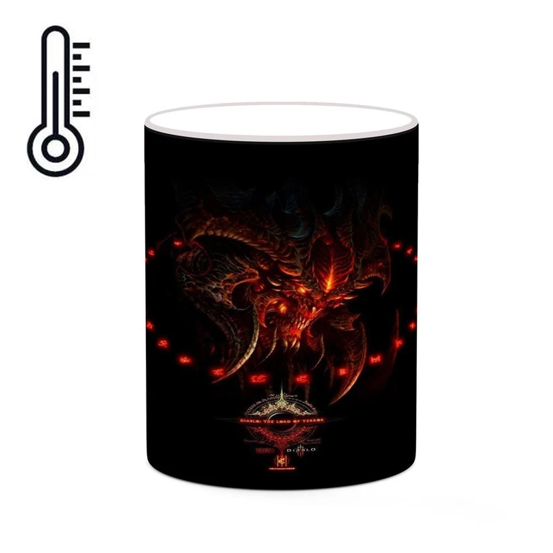 ماگ حرارتی کاکتی مدل بازی دیابلو Diablo 3 کد mgh29071