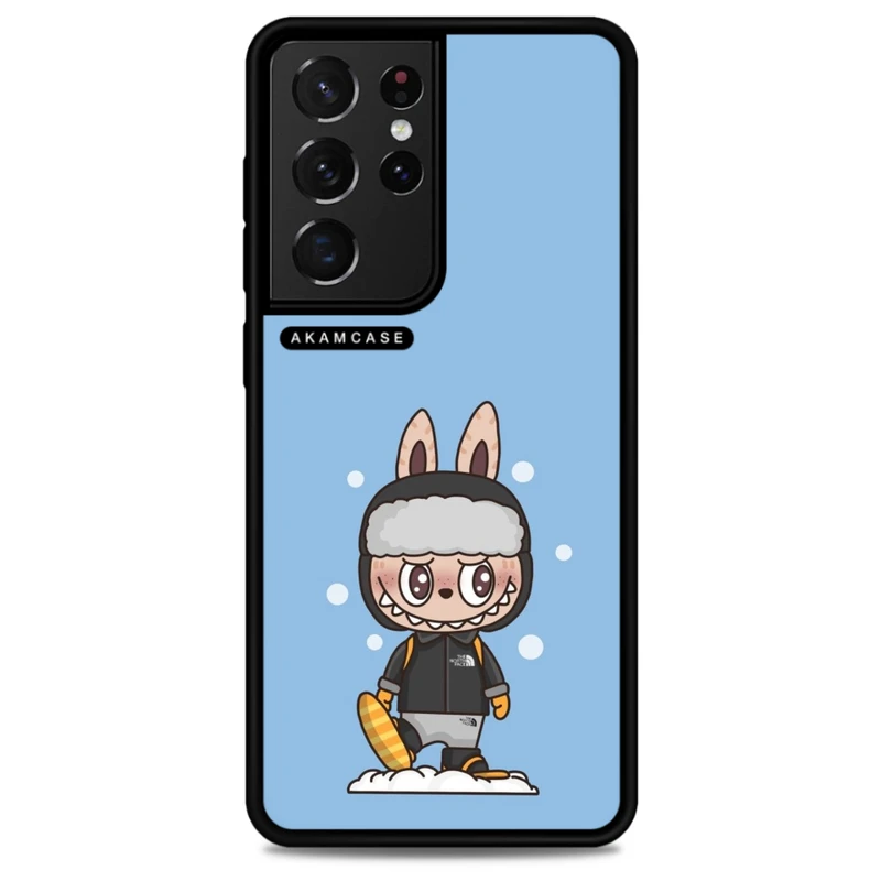 کاور آکام مدل AMC-WSGS21U-LABUBU-25 مناسب برای گوشی موبایل سامسونگ Galaxy S21 Ultra