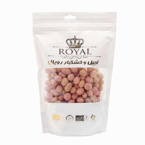 بادام زمینی روکش دار سرکه ای رویال - 1000 گرم