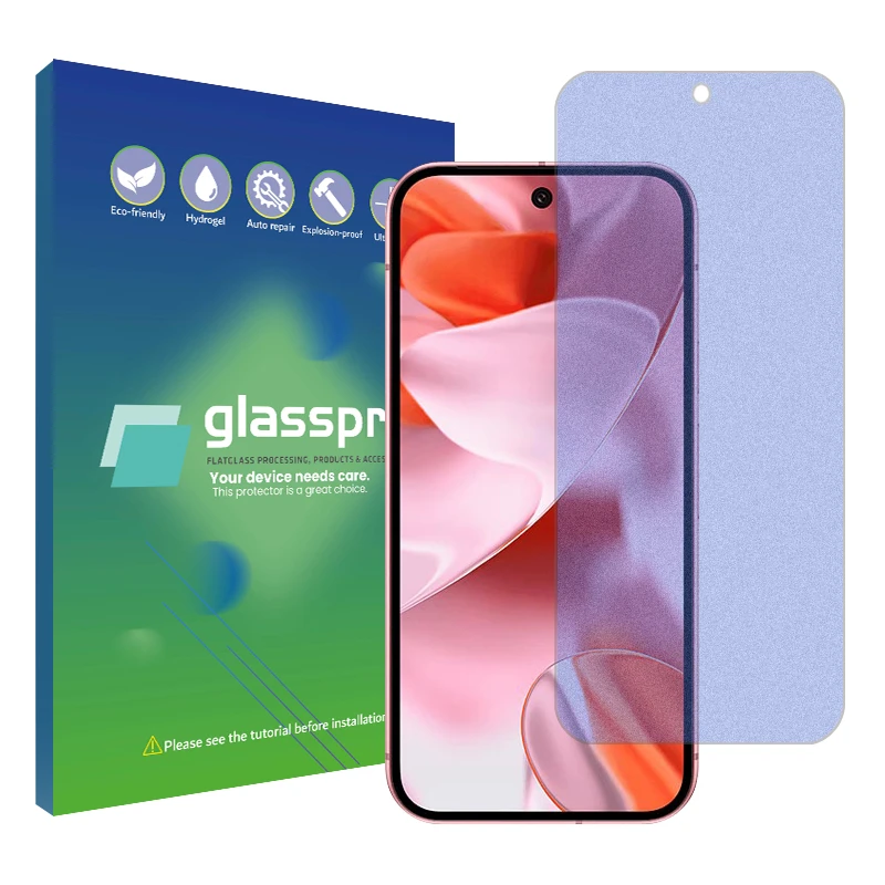 محافظ صفحه نمایش مات ضداشعه آبی گلس پرو مدل Resistant مناسب برای گوشی موبایل گوگل Pixel 9