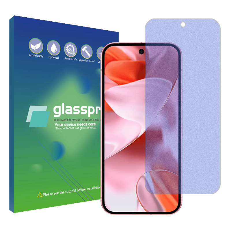 محافظ صفحه نمایش مات ضداشعه آبی گلس پرو مدل Resistant مناسب برای گوشی موبایل گوگل Pixel 9