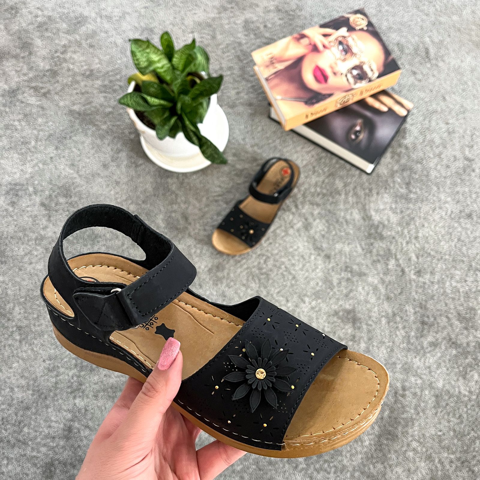 صندل زنانه پاپا مدل BK.2791 -  - 6