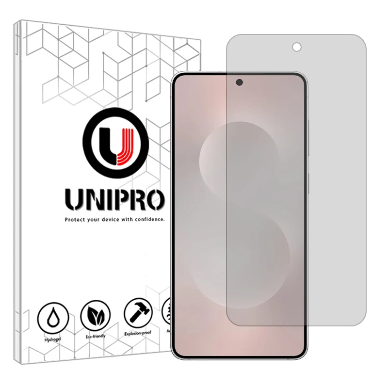 محافظ صفحه نمایش شفاف یونی پرو مدل Explosion Proof مناسب برای گوشی موبایل سامسونگ Galaxy S25 Edge