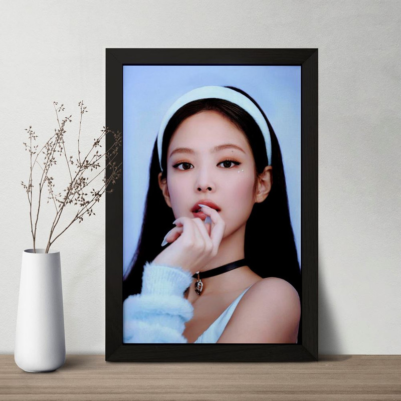 تابلو خندالو مدل جنی گروه بلک پینک Black Pink  کد 16736