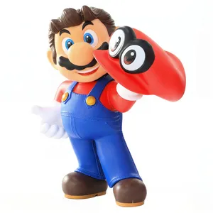 فیگور مدل ماریو با کلاه ارتفاع 40 سانتی‌متر