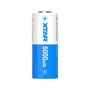 باتری قابل شارژ اکستار مدل XTAR 26650 6000mAh