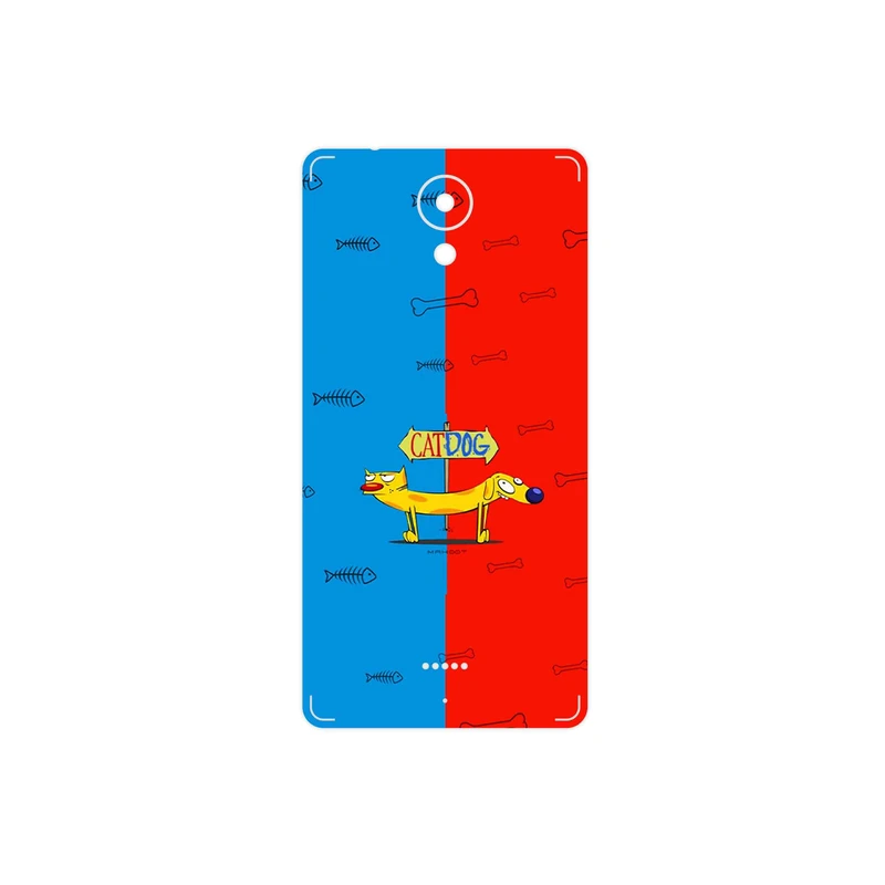 برچسب پوششی ماهوت مدل CatDog مناسب برای گوشی موبایل اسمارت Art Lite