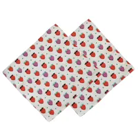 دستمال آشپزخانه بومرنگ مدل Berry بسته دو عددی