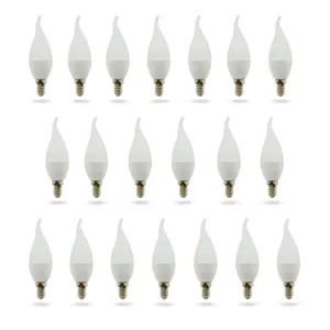 لامپ ال ای دی 7 وات نمانور مدل اشکی پایه کوتاه پایه E14 مجموعه 20 عددی