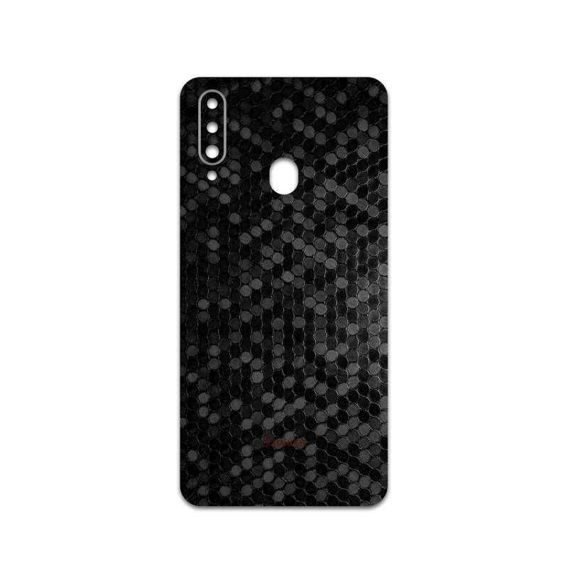 برچسب پوششی ماهوت مدل Honey-Comb-Circle مناسب برای گوشی موبایل سامسونگ Galaxy A20s