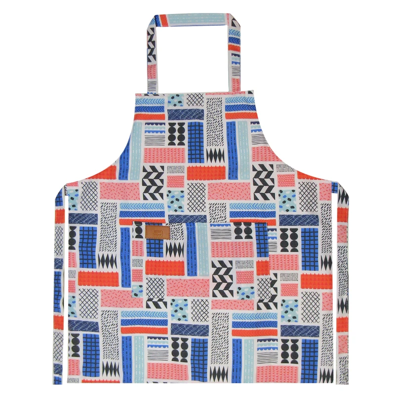 پیش بند آشپزخانه هوم اند لایف مدل آپولون طرح هندسی